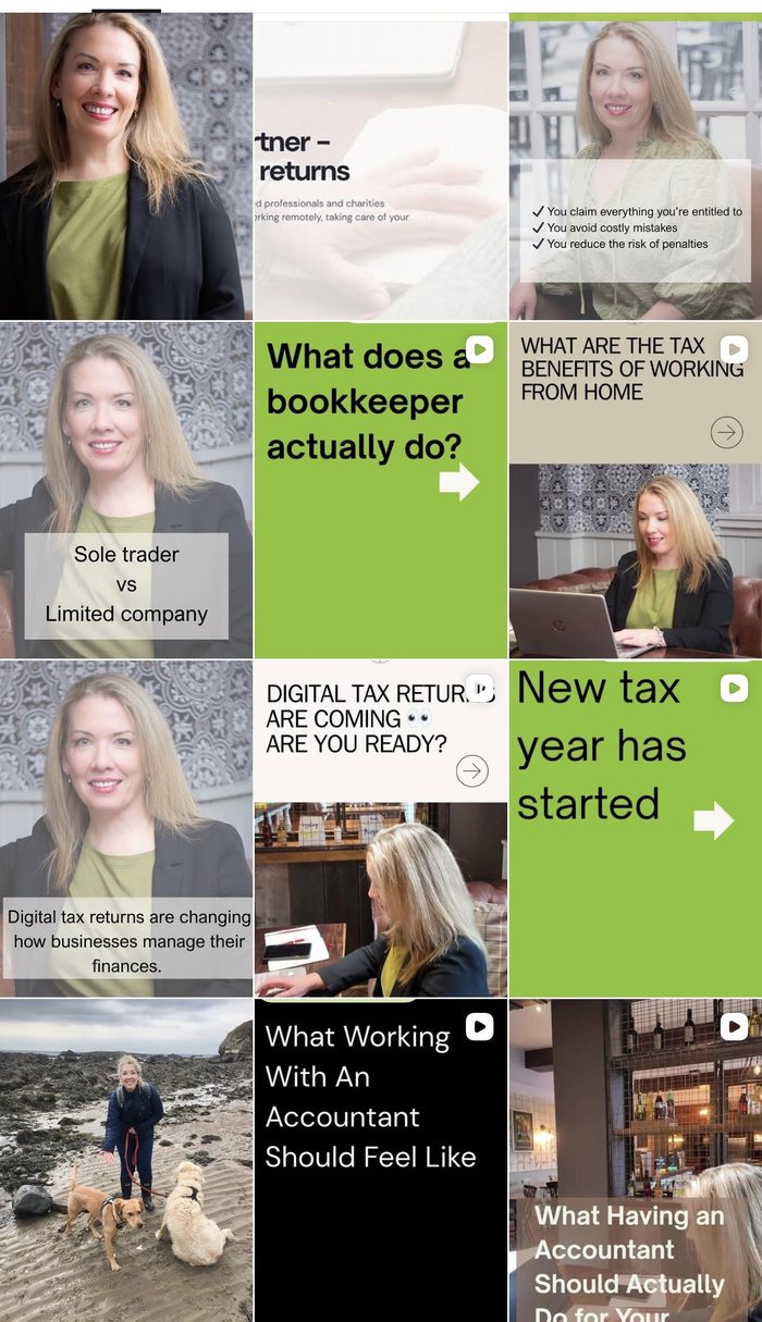 Avonside Accounts Instagram grid